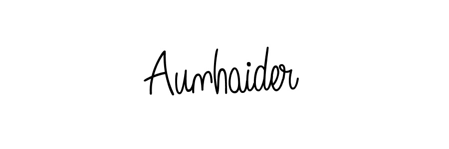 It looks lik you need a new signature style for name Aunhaider. Design unique handwritten (Angelique-Rose-font-FFP) signature with our free signature maker in just a few clicks. Aunhaider signature style 5 images and pictures png