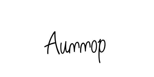 Here are the top 10 professional signature styles for the name Aunnop. These are the best autograph styles you can use for your name. Aunnop signature style 5 images and pictures png