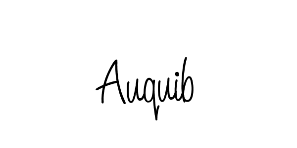 Angelique-Rose-font-FFP is a professional signature style that is perfect for those who want to add a touch of class to their signature. It is also a great choice for those who want to make their signature more unique. Get Auquib name to fancy signature for free. Auquib signature style 5 images and pictures png