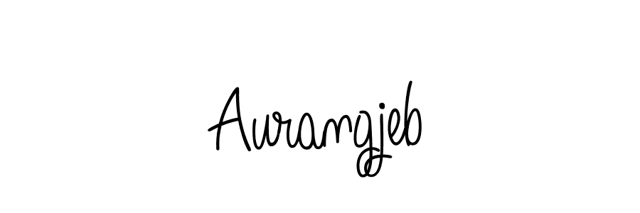 Design your own signature with our free online signature maker. With this signature software, you can create a handwritten (Angelique-Rose-font-FFP) signature for name Aurangjeb. Aurangjeb signature style 5 images and pictures png