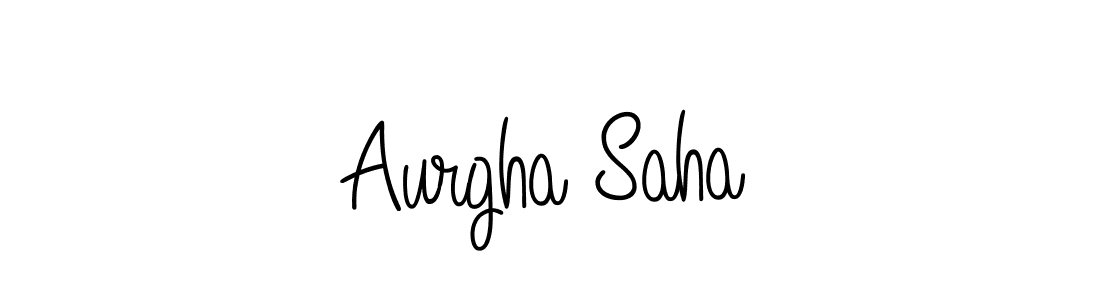 Best and Professional Signature Style for Aurgha Saha. Angelique-Rose-font-FFP Best Signature Style Collection. Aurgha Saha signature style 5 images and pictures png