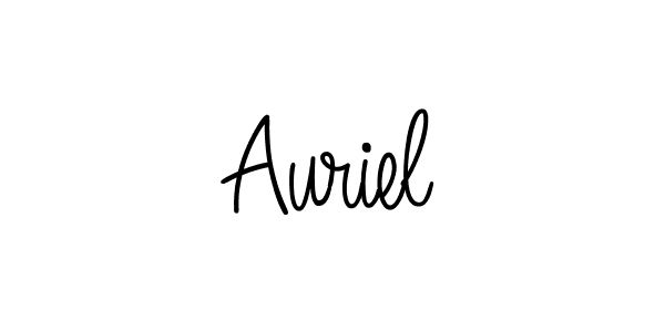 How to make Auriel name signature. Use Angelique-Rose-font-FFP style for creating short signs online. This is the latest handwritten sign. Auriel signature style 5 images and pictures png