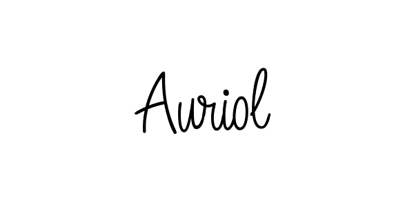 How to make Auriol name signature. Use Angelique-Rose-font-FFP style for creating short signs online. This is the latest handwritten sign. Auriol signature style 5 images and pictures png