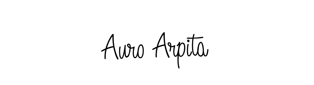 Similarly Angelique-Rose-font-FFP is the best handwritten signature design. Signature creator online .You can use it as an online autograph creator for name Auro Arpita. Auro Arpita signature style 5 images and pictures png