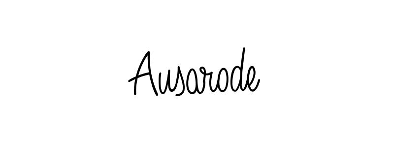 How to make Ausarode name signature. Use Angelique-Rose-font-FFP style for creating short signs online. This is the latest handwritten sign. Ausarode signature style 5 images and pictures png