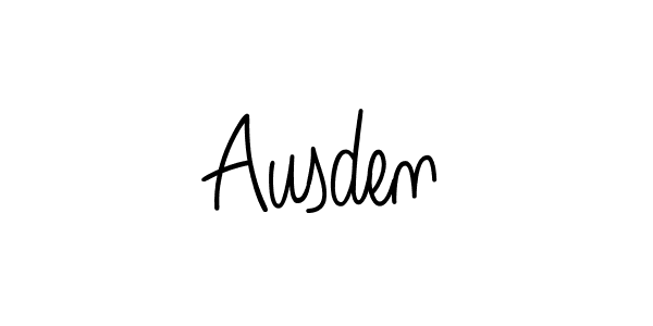 if you are searching for the best signature style for your name Ausden. so please give up your signature search. here we have designed multiple signature styles  using Angelique-Rose-font-FFP. Ausden signature style 5 images and pictures png