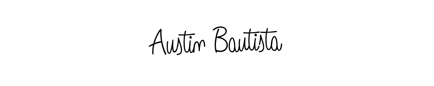 How to make Austin Bautista signature? Angelique-Rose-font-FFP is a professional autograph style. Create handwritten signature for Austin Bautista name. Austin Bautista signature style 5 images and pictures png