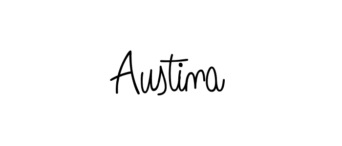 Create a beautiful signature design for name Austina. With this signature (Angelique-Rose-font-FFP) fonts, you can make a handwritten signature for free. Austina signature style 5 images and pictures png