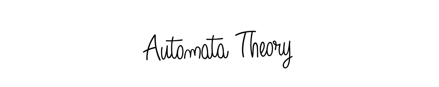 You can use this online signature creator to create a handwritten signature for the name Automata Theory. This is the best online autograph maker. Automata Theory signature style 5 images and pictures png