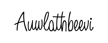 Elevate your brand with a stunning Auwlathbeevi eSignature. The Angelique-Rose-font-FFP style provides a balanced, flowing aesthetic for everyday signing. Auwlathbeevi signature style 5 images and pictures png