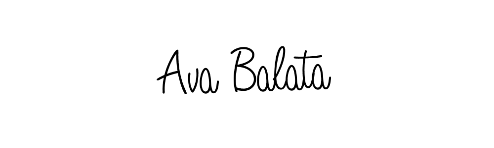 Check out images of Autograph of Ava Balata name. Actor Ava Balata Signature Style. Angelique-Rose-font-FFP is a professional sign style online. Ava Balata signature style 5 images and pictures png