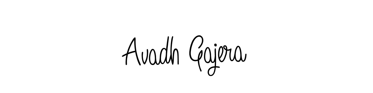 The best way (Angelique-Rose-font-FFP) to make a short signature is to pick only two or three words in your name. The name Avadh Gajera include a total of six letters. For converting this name. Avadh Gajera signature style 5 images and pictures png