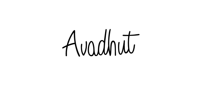 The best way (Angelique-Rose-font-FFP) to make a short signature is to pick only two or three words in your name. The name Avadhut include a total of six letters. For converting this name. Avadhut signature style 5 images and pictures png