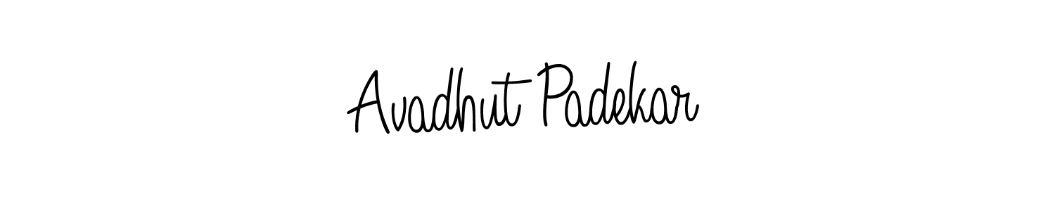 Make a short Avadhut Padekar signature style. Manage your documents anywhere anytime using Angelique-Rose-font-FFP. Create and add eSignatures, submit forms, share and send files easily. Avadhut Padekar signature style 5 images and pictures png