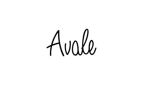 Best and Professional Signature Style for Avale. Angelique-Rose-font-FFP Best Signature Style Collection. Avale signature style 5 images and pictures png