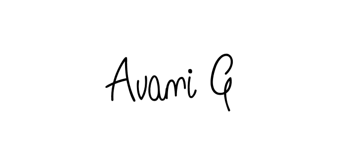 Make a short Avani G signature style. Manage your documents anywhere anytime using Angelique-Rose-font-FFP. Create and add eSignatures, submit forms, share and send files easily. Avani G signature style 5 images and pictures png