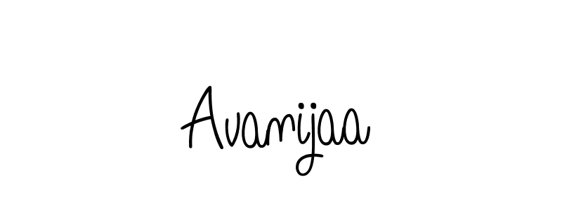 You should practise on your own different ways (Angelique-Rose-font-FFP) to write your name (Avanijaa) in signature. don't let someone else do it for you. Avanijaa signature style 5 images and pictures png