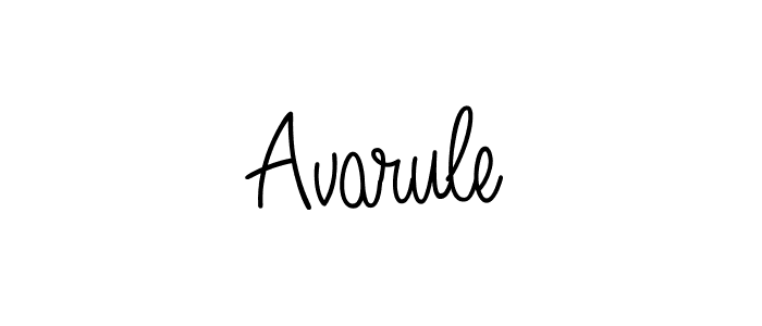 Design your own signature with our free online signature maker. With this signature software, you can create a handwritten (Angelique-Rose-font-FFP) signature for name Avarule. Avarule signature style 5 images and pictures png