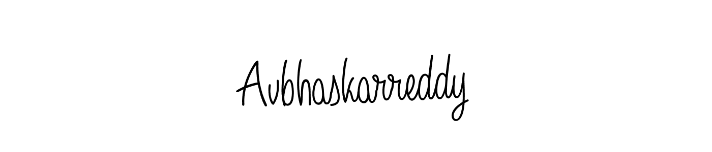 You should practise on your own different ways (Angelique-Rose-font-FFP) to write your name (Avbhaskarreddy) in signature. don't let someone else do it for you. Avbhaskarreddy signature style 5 images and pictures png