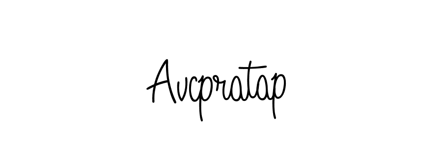 Make a beautiful signature design for name Avcpratap. With this signature (Angelique-Rose-font-FFP) style, you can create a handwritten signature for free. Avcpratap signature style 5 images and pictures png