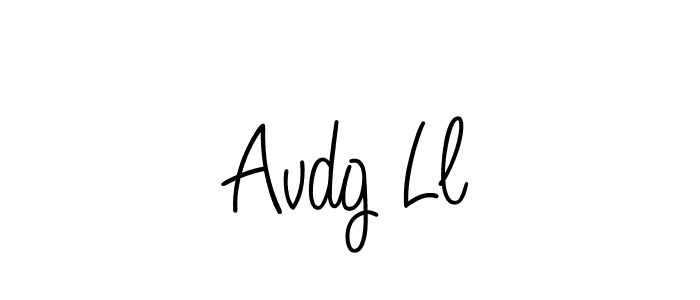 How to Draw Avdg Ll signature style? Angelique-Rose-font-FFP is a latest design signature styles for name Avdg Ll. Avdg Ll signature style 5 images and pictures png