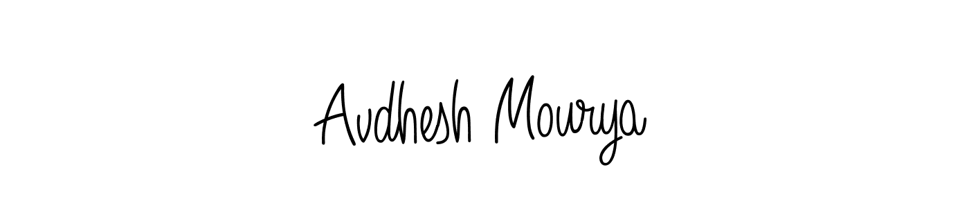 Check out images of Autograph of Avdhesh Mourya name. Actor Avdhesh Mourya Signature Style. Angelique-Rose-font-FFP is a professional sign style online. Avdhesh Mourya signature style 5 images and pictures png