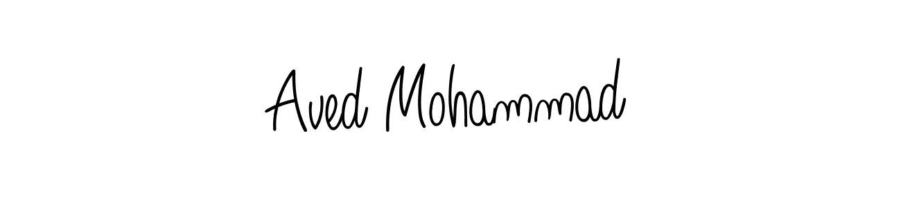 if you are searching for the best signature style for your name Aved Mohammad. so please give up your signature search. here we have designed multiple signature styles  using Angelique-Rose-font-FFP. Aved Mohammad signature style 5 images and pictures png