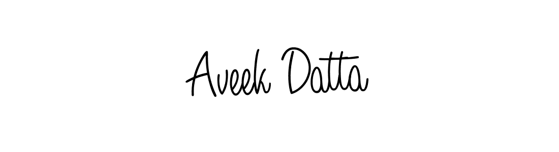Also we have Aveek Datta name is the best signature style. Create professional handwritten signature collection using Angelique-Rose-font-FFP autograph style. Aveek Datta signature style 5 images and pictures png