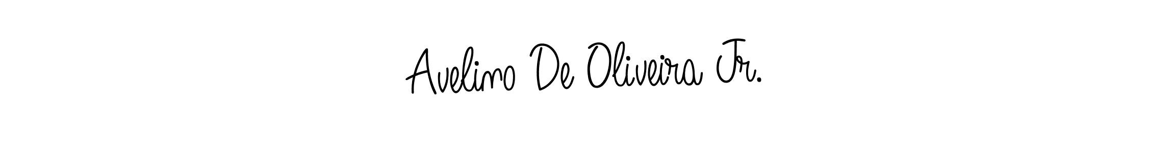 It looks lik you need a new signature style for name Avelino De Oliveira Jr.. Design unique handwritten (Angelique-Rose-font-FFP) signature with our free signature maker in just a few clicks. Avelino De Oliveira Jr. signature style 5 images and pictures png