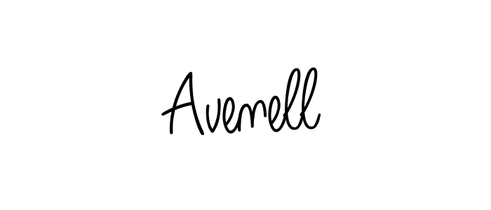 Best and Professional Signature Style for Avenell. Angelique-Rose-font-FFP Best Signature Style Collection. Avenell signature style 5 images and pictures png