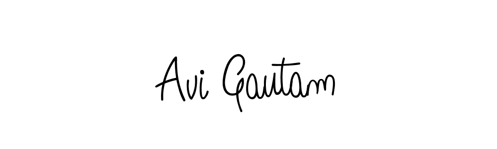 Make a beautiful signature design for name Avi Gautam. Use this online signature maker to create a handwritten signature for free. Avi Gautam signature style 5 images and pictures png