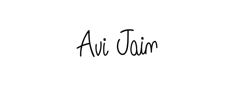 Make a beautiful signature design for name Avi Jain. Use this online signature maker to create a handwritten signature for free. Avi Jain signature style 5 images and pictures png