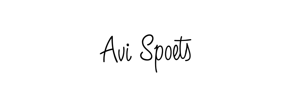 Make a beautiful signature design for name Avi Spoets. Use this online signature maker to create a handwritten signature for free. Avi Spoets signature style 5 images and pictures png