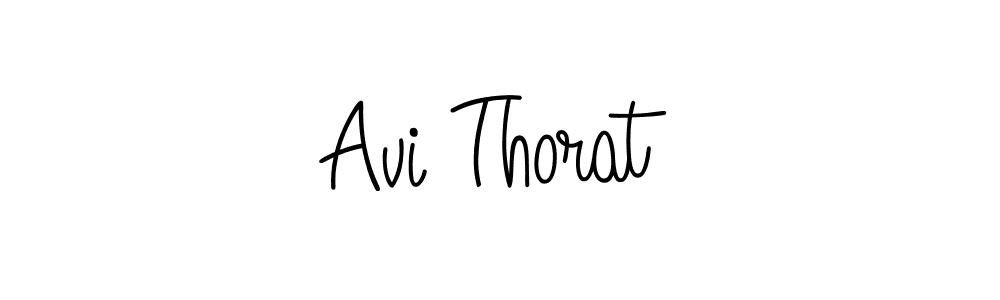 Here are the top 10 professional signature styles for the name Avi Thorat. These are the best autograph styles you can use for your name. Avi Thorat signature style 5 images and pictures png