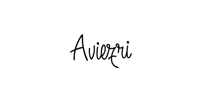 How to make Aviezri signature? Angelique-Rose-font-FFP is a professional autograph style. Create handwritten signature for Aviezri name. Aviezri signature style 5 images and pictures png