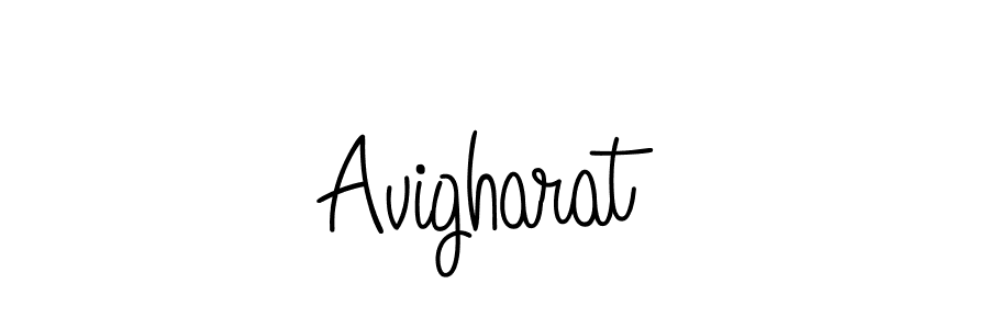 Make a beautiful signature design for name Avigharat. With this signature (Angelique-Rose-font-FFP) style, you can create a handwritten signature for free. Avigharat signature style 5 images and pictures png