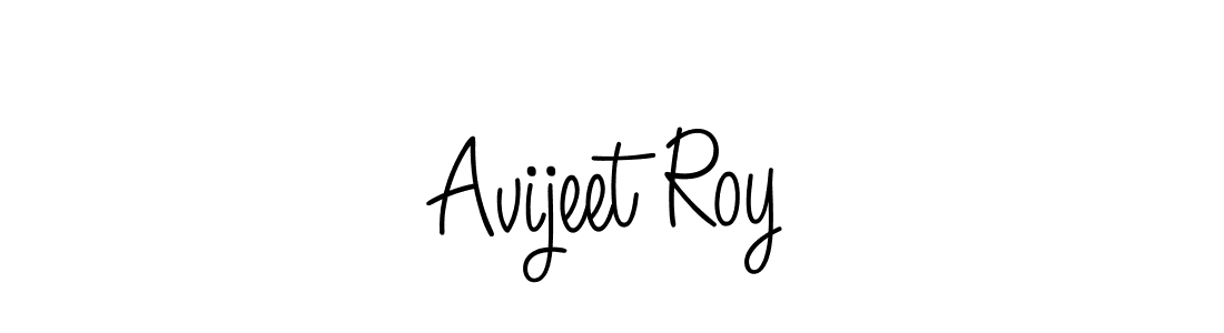 How to make Avijeet Roy name signature. Use Angelique-Rose-font-FFP style for creating short signs online. This is the latest handwritten sign. Avijeet Roy signature style 5 images and pictures png