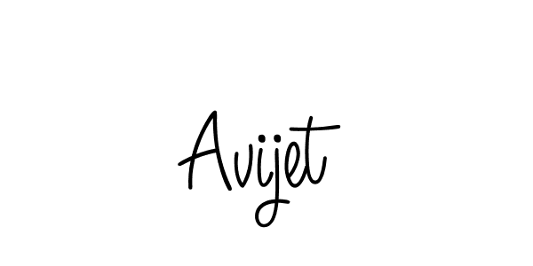 Also we have Avijet name is the best signature style. Create professional handwritten signature collection using Angelique-Rose-font-FFP autograph style. Avijet signature style 5 images and pictures png