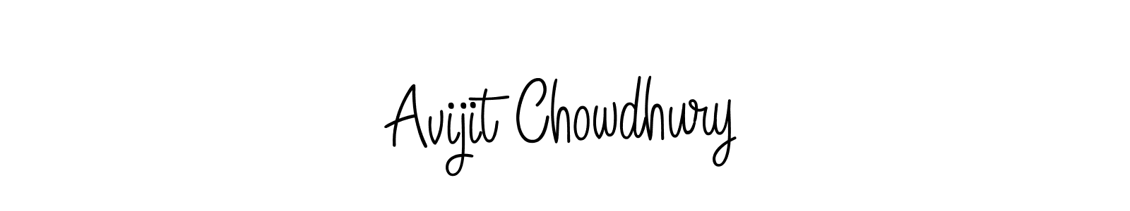 Make a short Avijit Chowdhury signature style. Manage your documents anywhere anytime using Angelique-Rose-font-FFP. Create and add eSignatures, submit forms, share and send files easily. Avijit Chowdhury signature style 5 images and pictures png