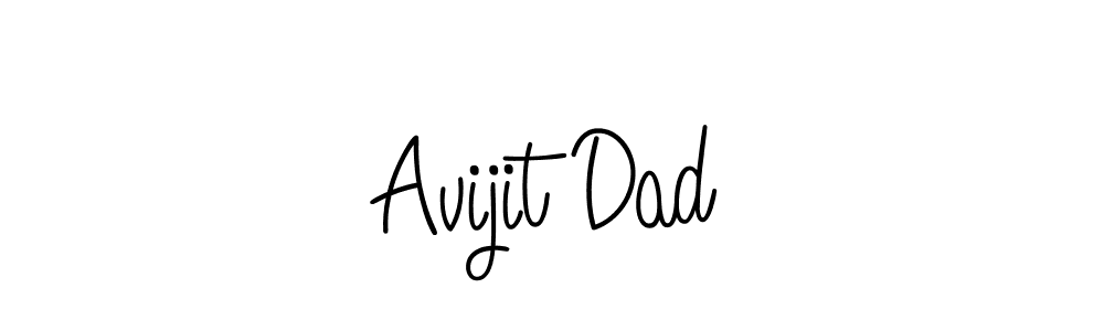 Angelique-Rose-font-FFP is a professional signature style that is perfect for those who want to add a touch of class to their signature. It is also a great choice for those who want to make their signature more unique. Get Avijit Dad name to fancy signature for free. Avijit Dad signature style 5 images and pictures png