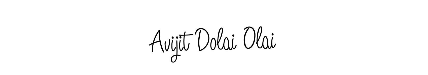 Once you've used our free online signature maker to create your best signature Angelique-Rose-font-FFP style, it's time to enjoy all of the benefits that Avijit Dolai Olai name signing documents. Avijit Dolai Olai signature style 5 images and pictures png