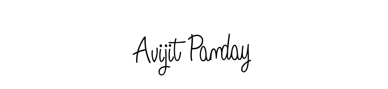 How to make Avijit Panday signature? Angelique-Rose-font-FFP is a professional autograph style. Create handwritten signature for Avijit Panday name. Avijit Panday signature style 5 images and pictures png