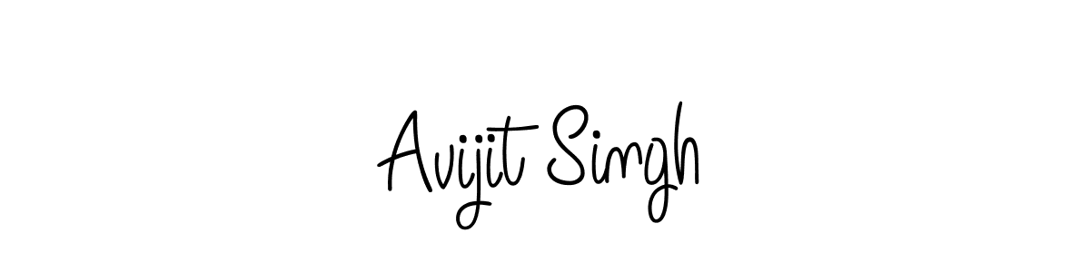 This is the best signature style for the Avijit Singh name. Also you like these signature font (Angelique-Rose-font-FFP). Mix name signature. Avijit Singh signature style 5 images and pictures png