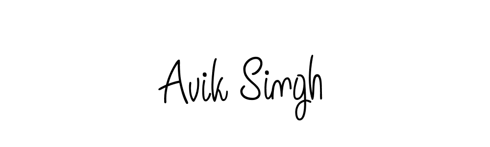 Make a beautiful signature design for name Avik Singh. Use this online signature maker to create a handwritten signature for free. Avik Singh signature style 5 images and pictures png