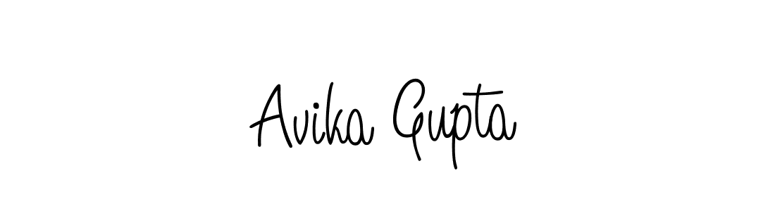 Make a beautiful signature design for name Avika Gupta. Use this online signature maker to create a handwritten signature for free. Avika Gupta signature style 5 images and pictures png