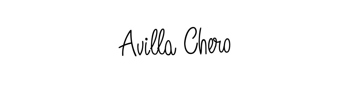 Once you've used our free online signature maker to create your best signature Angelique-Rose-font-FFP style, it's time to enjoy all of the benefits that Avilla Chero name signing documents. Avilla Chero signature style 5 images and pictures png