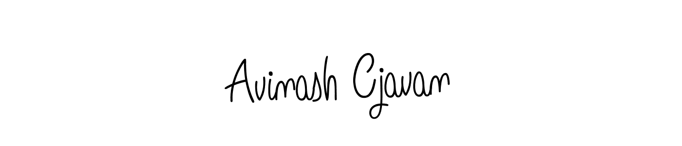 Also we have Avinash Cjavan name is the best signature style. Create professional handwritten signature collection using Angelique-Rose-font-FFP autograph style. Avinash Cjavan signature style 5 images and pictures png