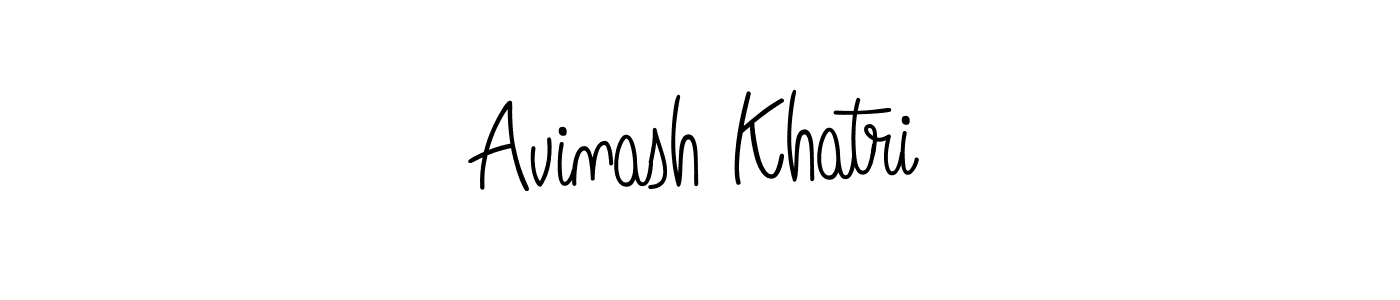 Make a beautiful signature design for name Avinash Khatri. Use this online signature maker to create a handwritten signature for free. Avinash Khatri signature style 5 images and pictures png