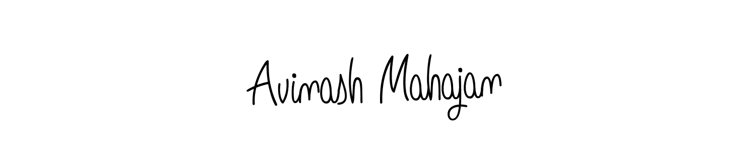 Design your own signature with our free online signature maker. With this signature software, you can create a handwritten (Angelique-Rose-font-FFP) signature for name Avinash Mahajan. Avinash Mahajan signature style 5 images and pictures png