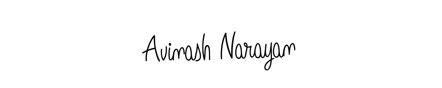 Avinash Narayan stylish signature style. Best Handwritten Sign (Angelique-Rose-font-FFP) for my name. Handwritten Signature Collection Ideas for my name Avinash Narayan. Avinash Narayan signature style 5 images and pictures png